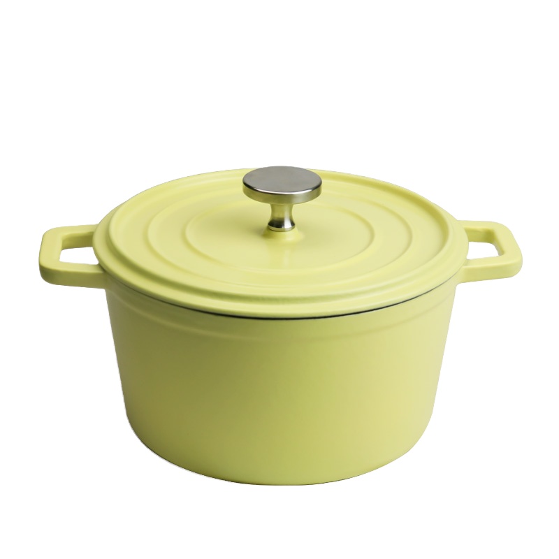 cast iron new type enamel pot casserole