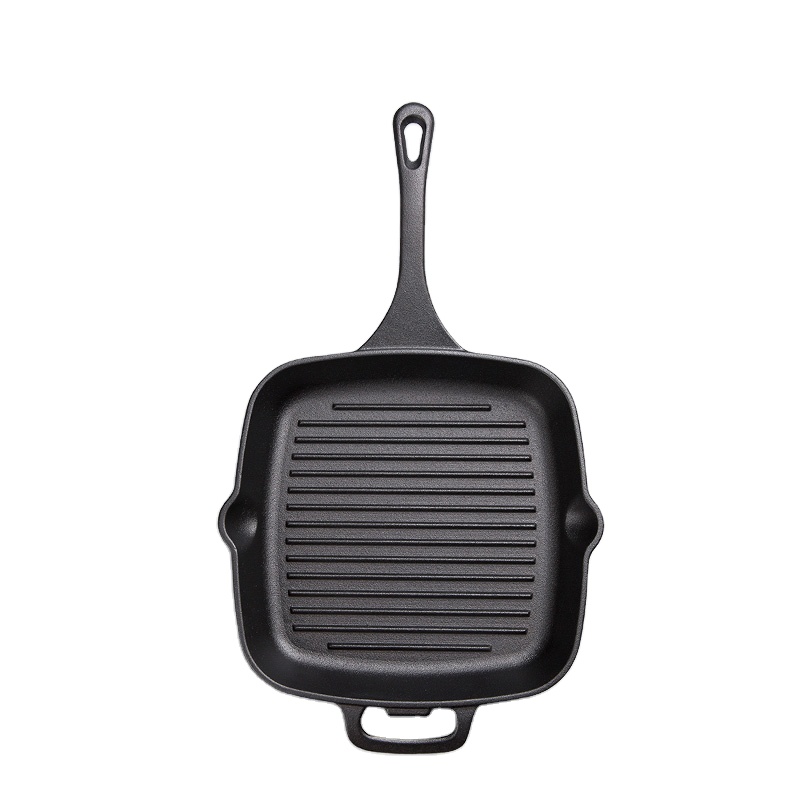 Cast iron grill pan