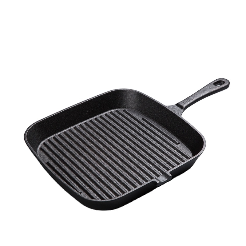 24cm cast iron grill pan