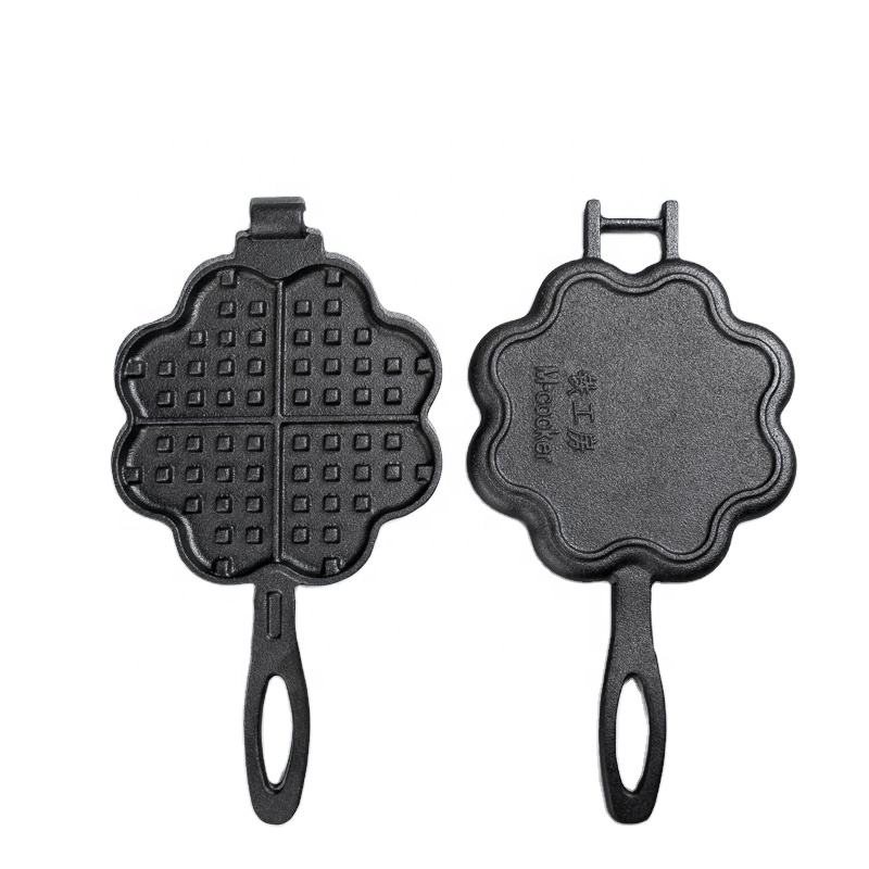 15cm waffle pan Cast iron grill pan