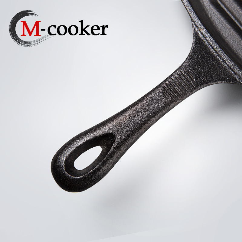 Cast iron square grill pan