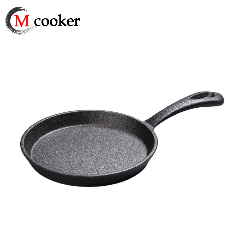 Cast iron round mini pan