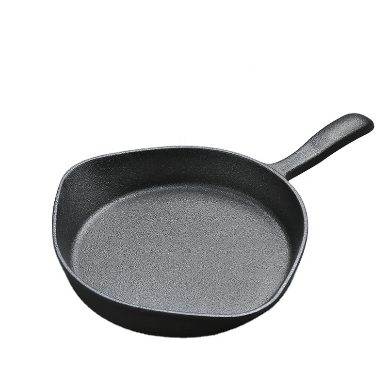 Cast iron carton pan
