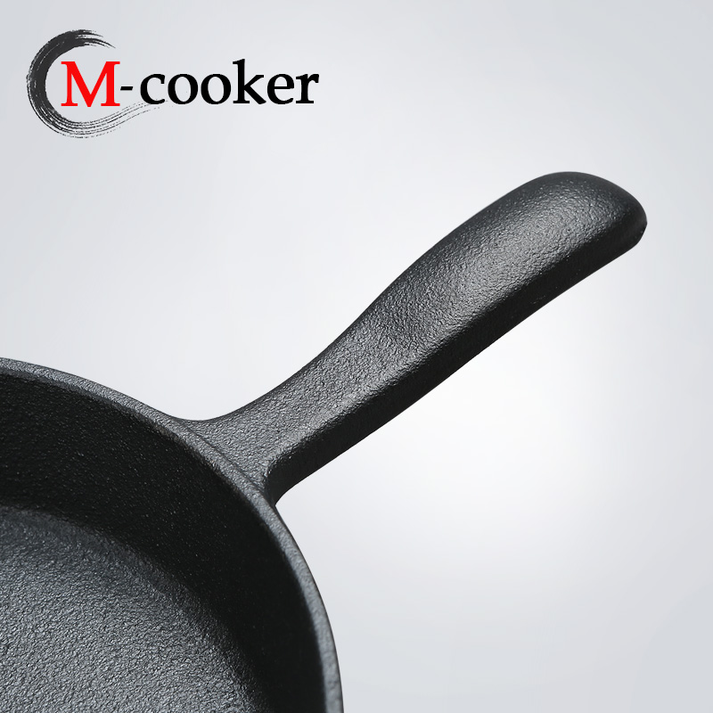 Cast iron carton pan