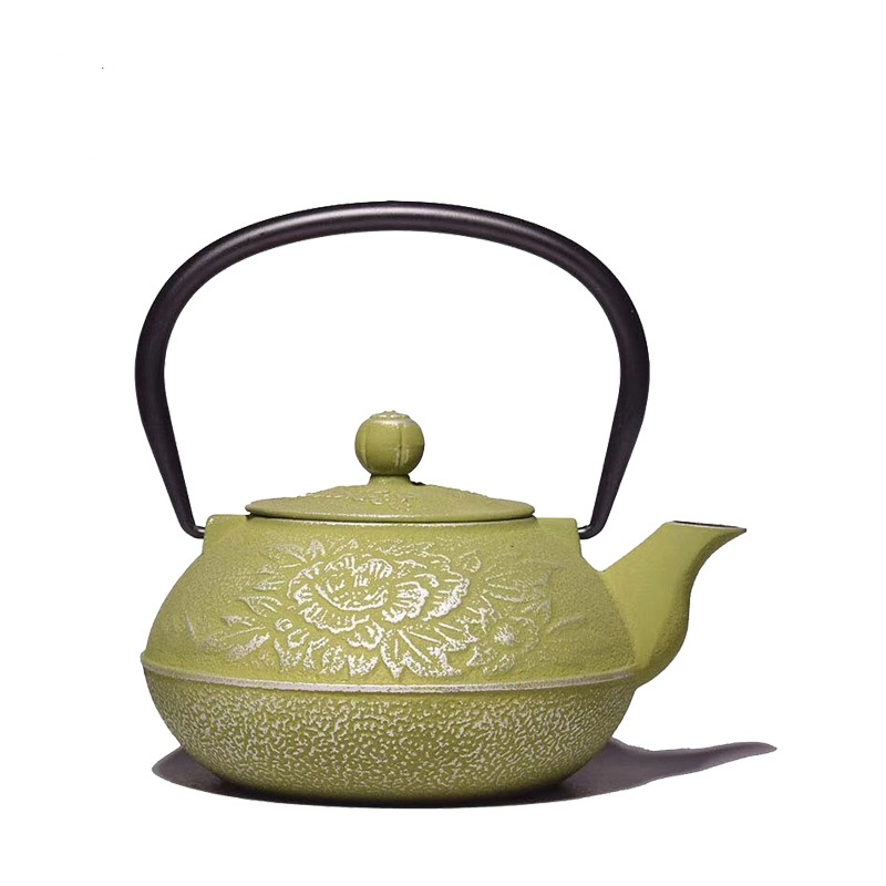 800ML cast iron teapot with enameled inner coating