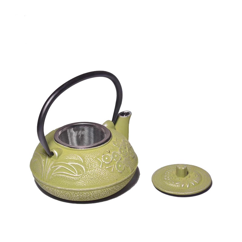 800ML cast iron teapot with enameled inner coating