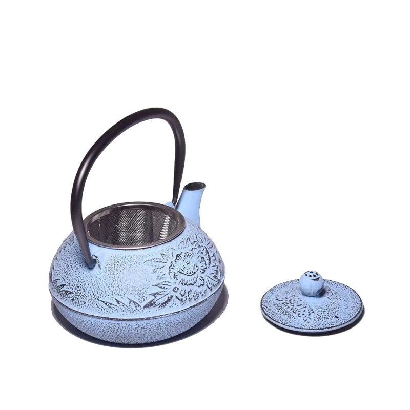 M-cooker Multiple sizes cast  iron teapot with handle