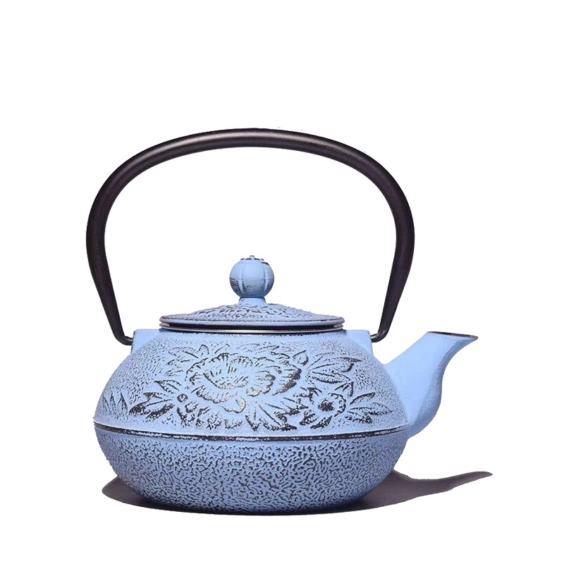 M-cooker Multiple sizes cast  iron teapot with handle