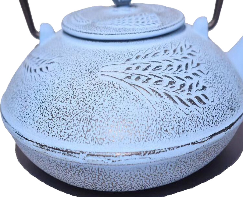 OEM service product cast iron teapot with handle